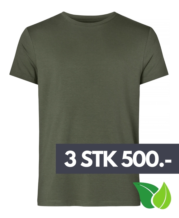 Resteröds Bambus r-neck t-shirt - Green